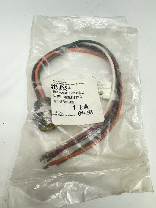 Brad Harrison 41310SS+ Daniel Woodhead Mini-Change Connector 41310SS