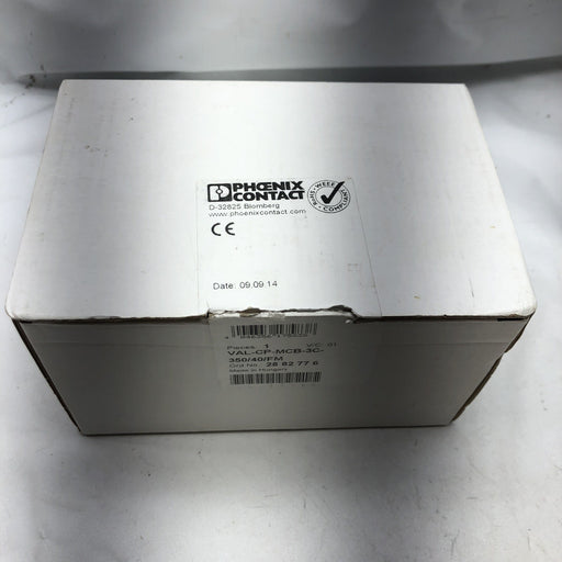 NEW VAL-CP-MCB-3C-350/40/FM PHOENIX CONTACT TYPE 2 SURGE ARRESTOR 2882776 NIB