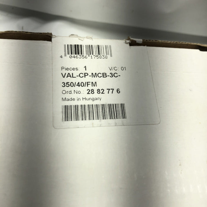 NEW VAL-CP-MCB-3C-350/40/FM PHOENIX CONTACT TYPE 2 SURGE ARRESTOR 2882776 NIB