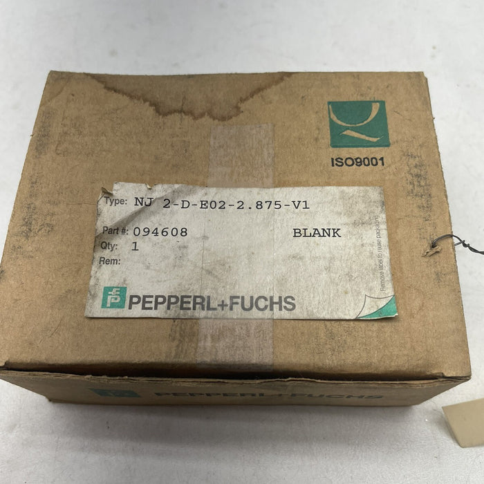 NEW PEPPERL+FUCHS NJ 2-D-E02-2.875-V1 NJ2DE022.875V1  094609 CYLINDER POSITION