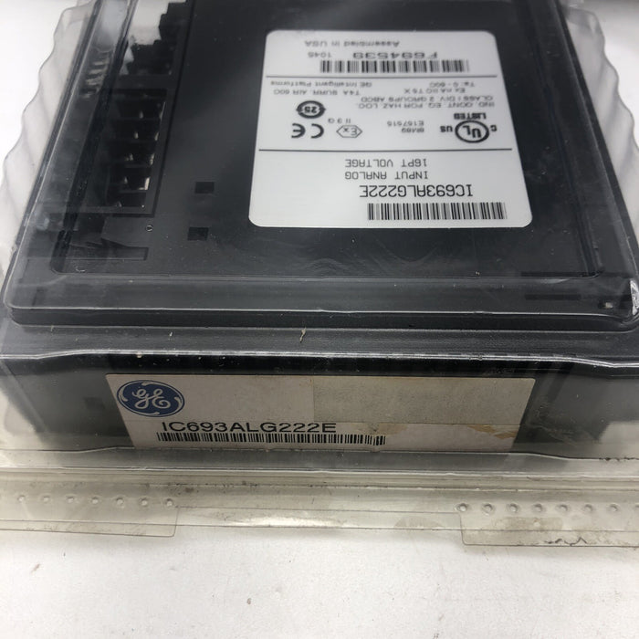 NEW FACTORY SEALED GE FANUC IC693ALG222E 16 PT ANALOG VOLTAGE OUPUT 90-30 Ic693