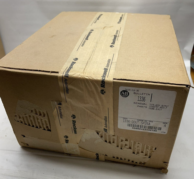 NEW ALLEN-BRADLEY 1336-QOUT-SP25A TSTR ASSY 1336STG 480V 250-450HP 74100-818-25