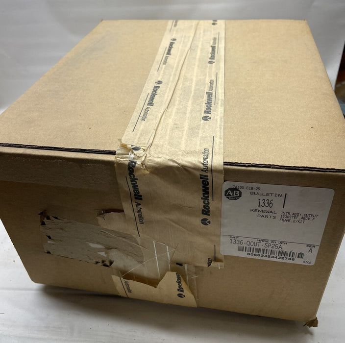NEW ALLEN-BRADLEY 1336-QOUT-SP25A TSTR ASSY 1336STG 480V 250-450HP 74100-818-25