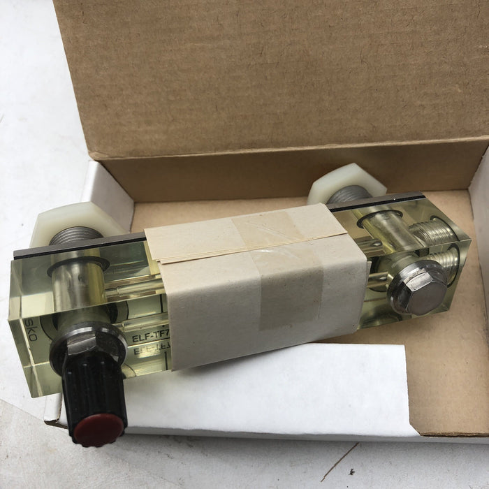 NEW ESKO ELF-TF7-H PURGE FLOW METER 10-100% 4 USGPH 1/4" NPT ADJUSTMENT KNOB