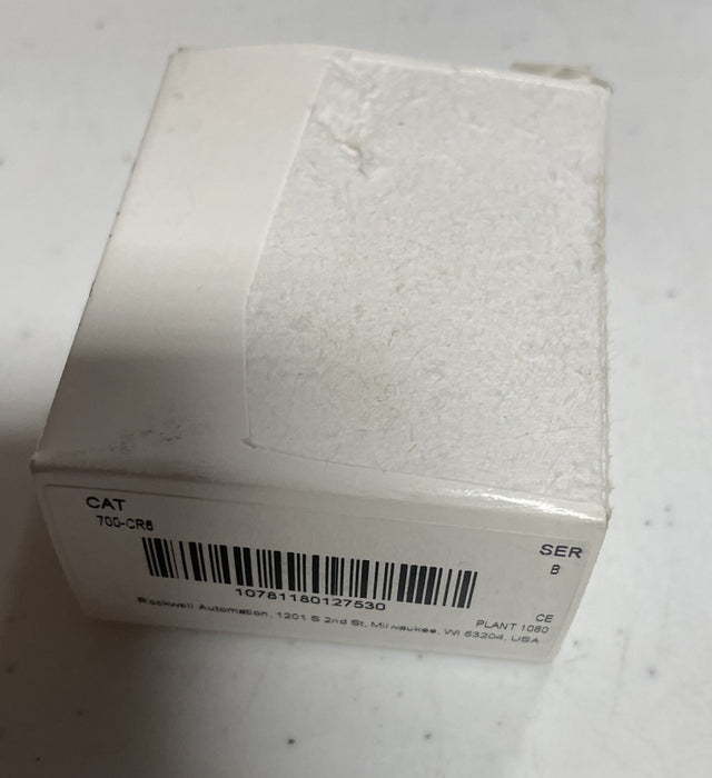 NEW ALLEN BRADLEY 700-CR6 CONTACT CARTRIDGE TYPE R RELAY N.C.