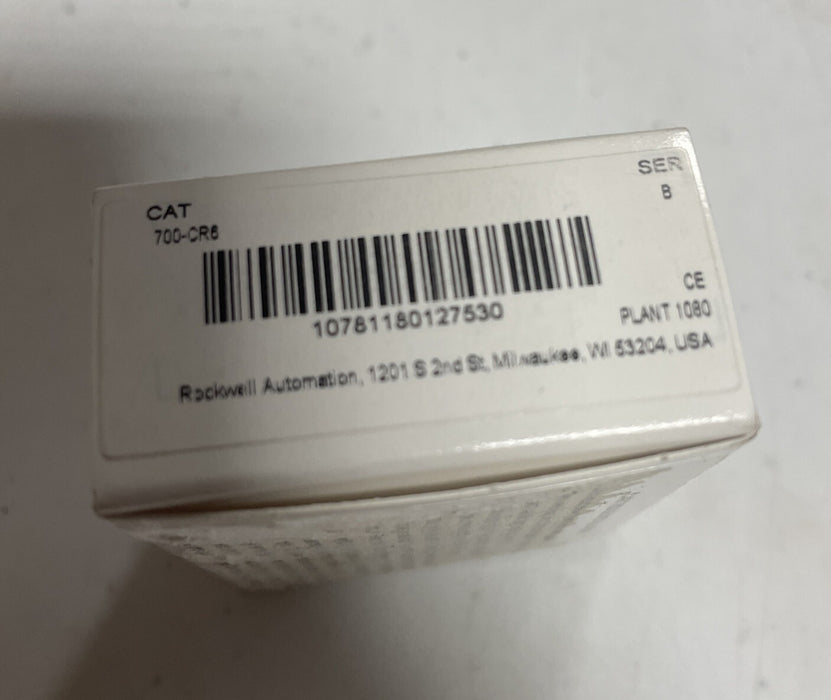 NEW ALLEN BRADLEY 700-CR6 CONTACT CARTRIDGE TYPE R RELAY N.C.