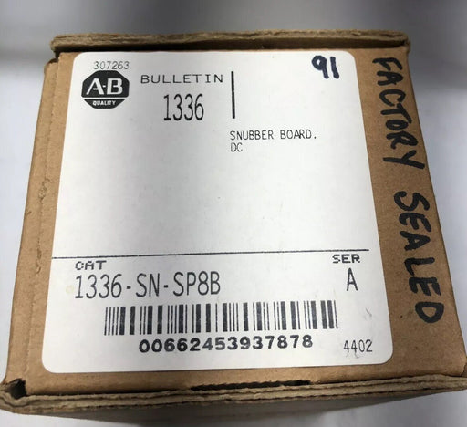 NEW SEALED 2002 ALLEN BRADLEY 1336-SN-SP8B DC SNUBBER BOARD 1336 VFD DRIVE PARTS