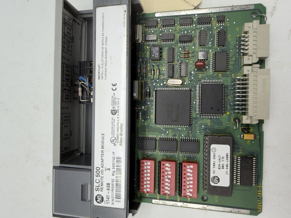 ALLEN BRADLEY 1747-ASB SERIES b PLC MODULE